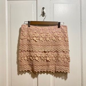 Lacy Pink, American Eagle Outfitters Mini Skirt